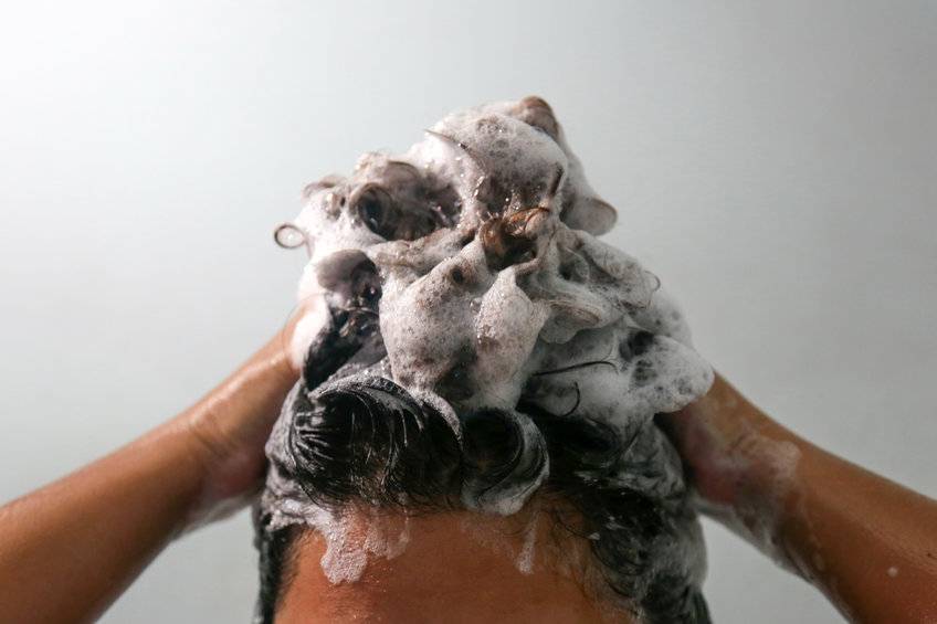 mytí vlasů
