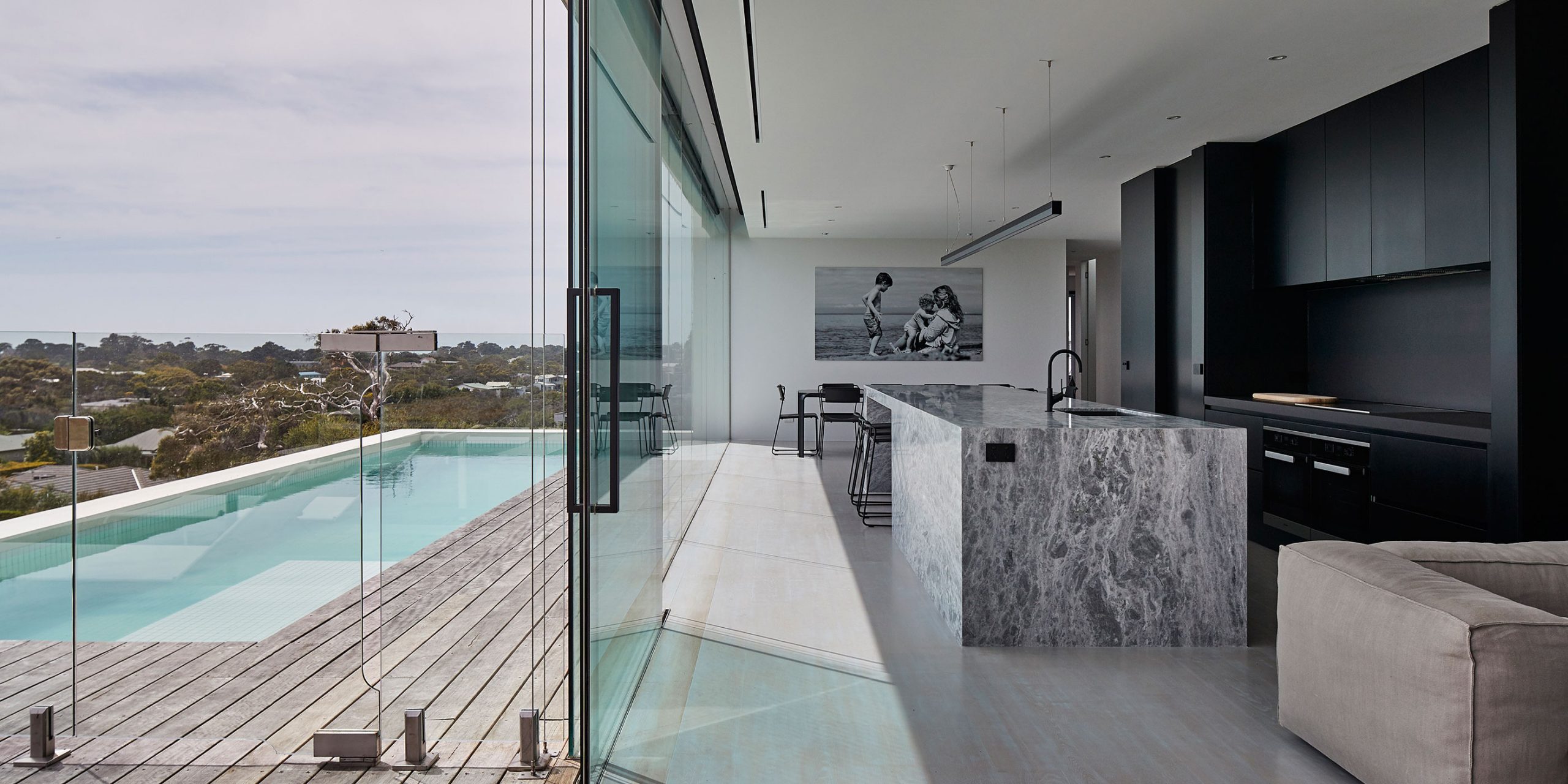 Luxusní rezidence na Wildcoast Road v australském Portsea vás uchvátí