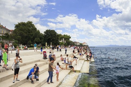 Mořské varhany. Chorvatský Zadar se chlubí netradiční atrakcí