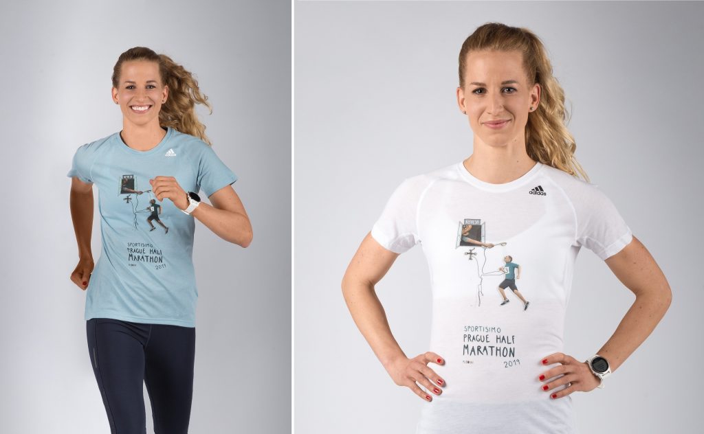 Autorkou triček adidas pro RunCzech 2019 je Eliška Podzimková