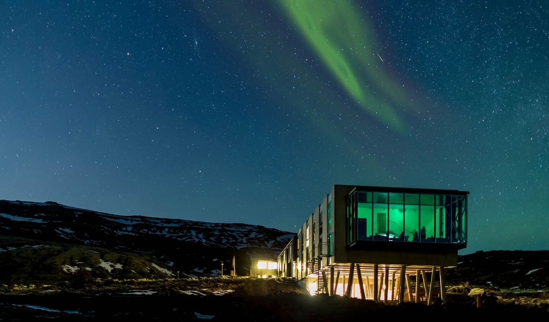 Nevšední žážitek nabídne Ion Adventure Hotel uprostřed přírody na Islandu