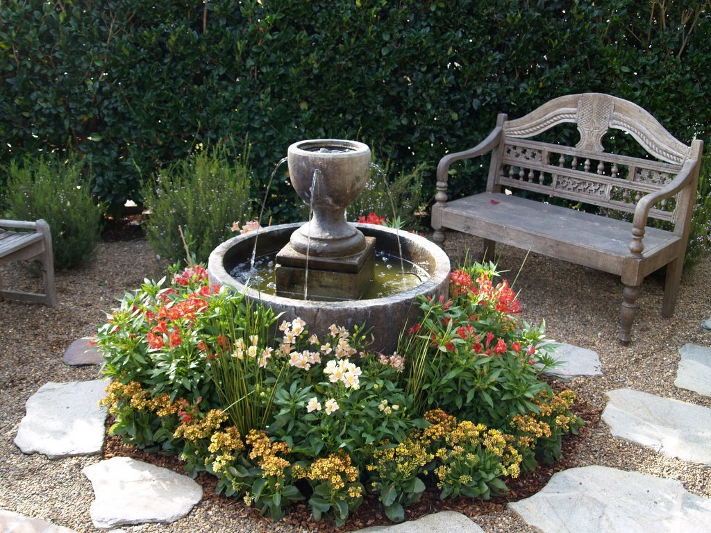 zahradní fontány