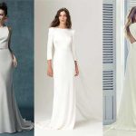 minimalistické svatební šaty 2019