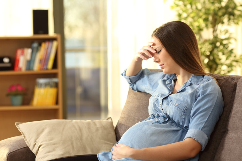 stres v těhotenství