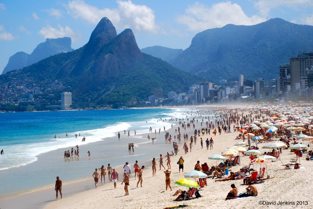Ze všech 23 pláží Rio de Janeira je Ipanema mnohými považována za tu nejlepší.
