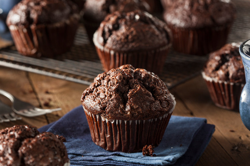 muffiny s čokoládou